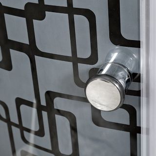 Душевая кабина Deto BМ4590 с гм. и эл. BLACK 90х90х220 см